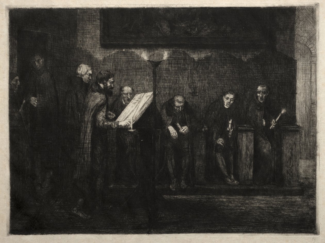 Espanjalaiset laulajat tekijältä Alphonse Legros