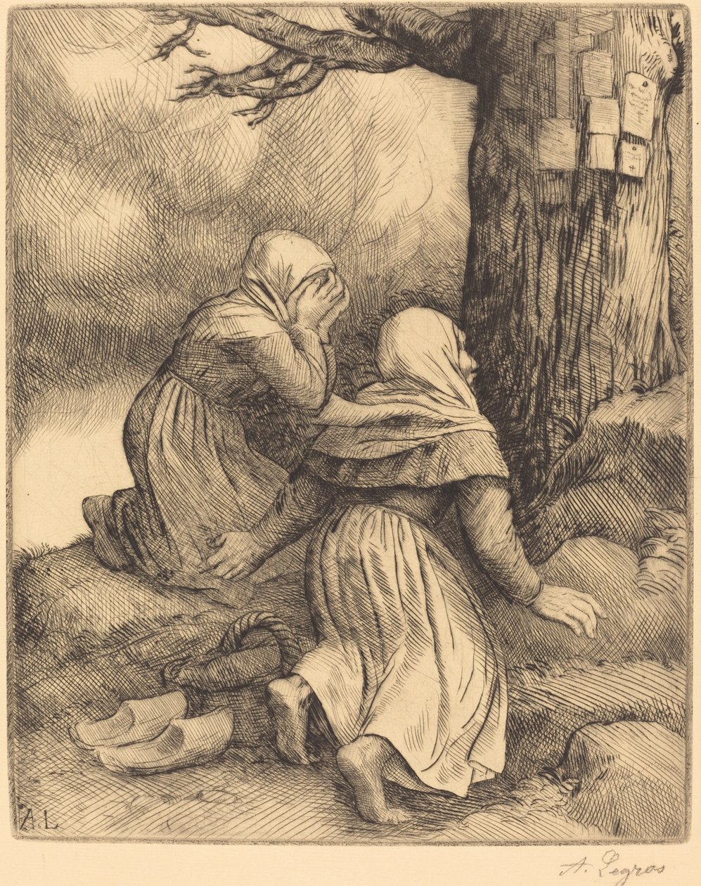 Pelastuksen puu tekijältä Alphonse Legros