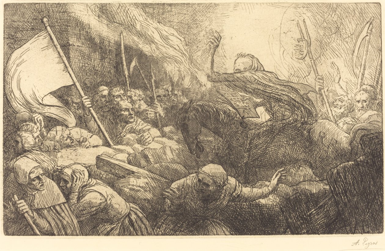 Kuoleman voitto: julistus tekijältä Alphonse Legros