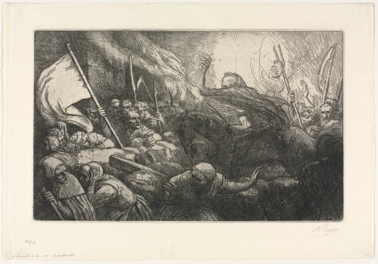 Kuoleman voitto: julistus. tekijältä Alphonse Legros
