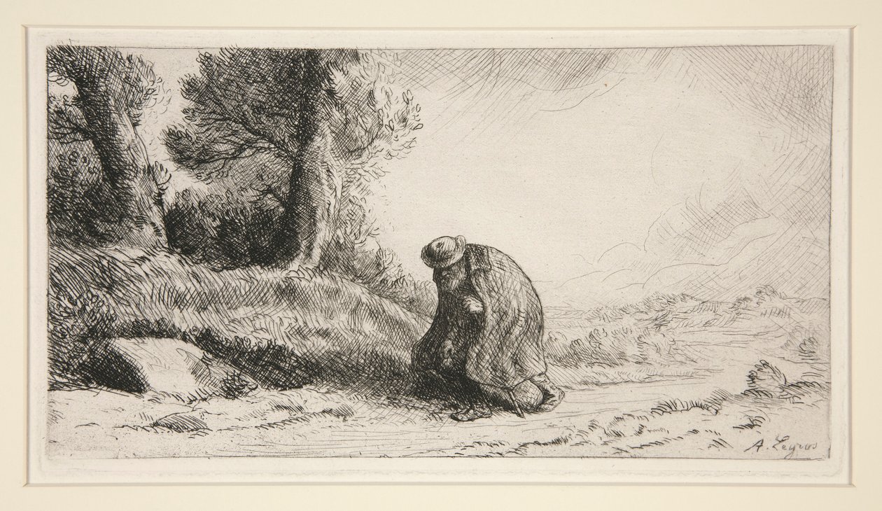 Matkailija tekijältä Alphonse Legros