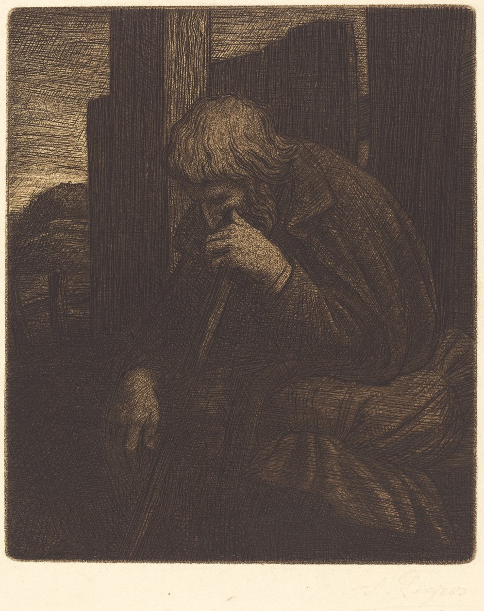 Ajattelija tekijältä Alphonse Legros