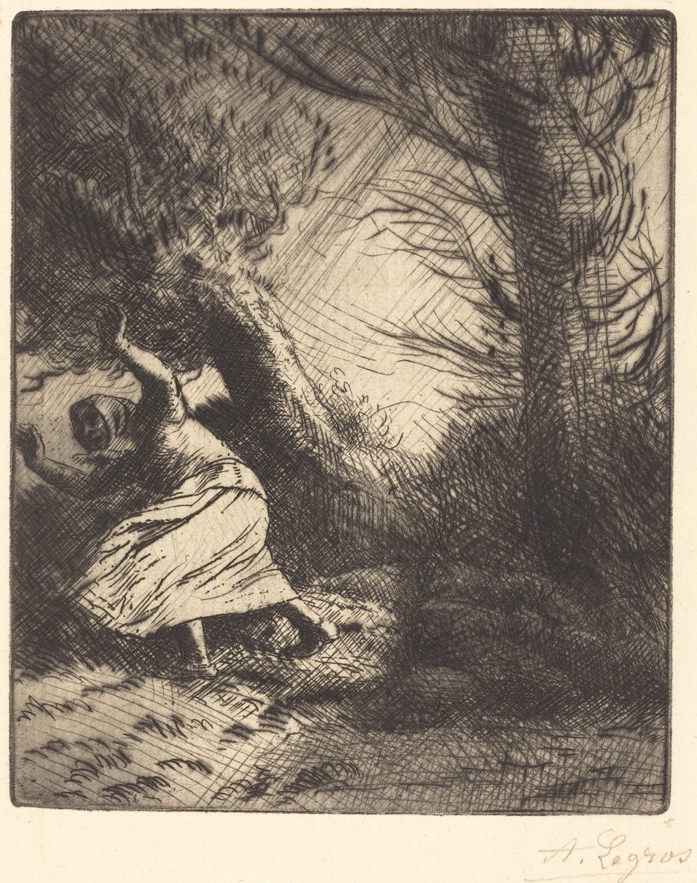 Ukkonen (ukkonen) tekijältä Alphonse Legros