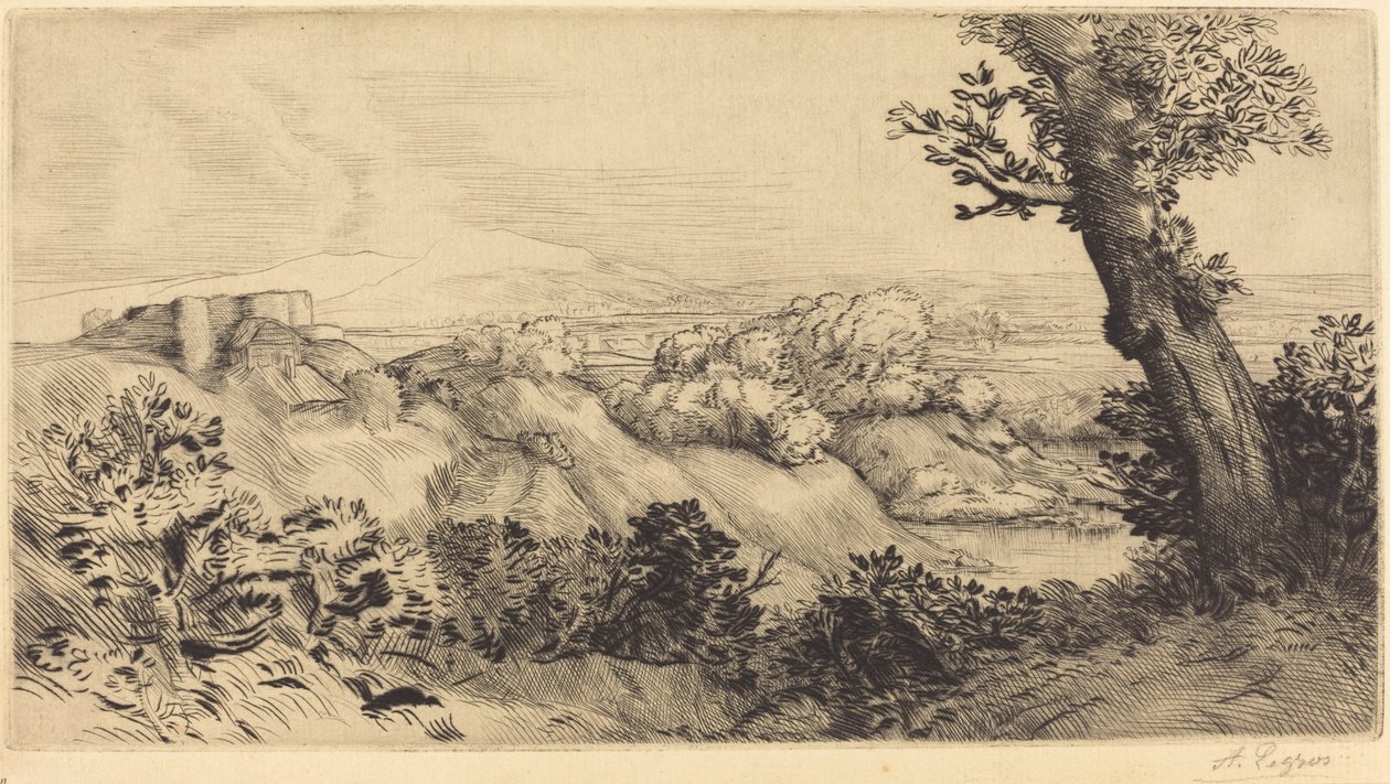 Mäen päällä tekijältä Alphonse Legros