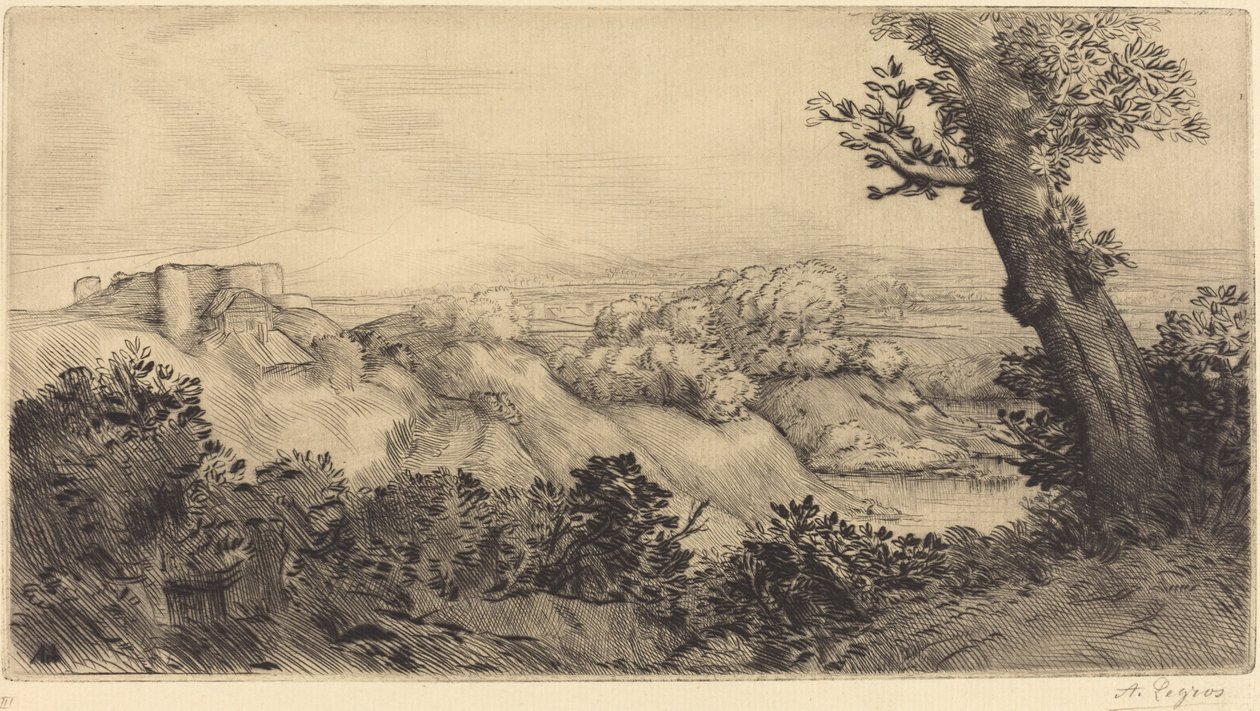 Mäen päällä tekijältä Alphonse Legros