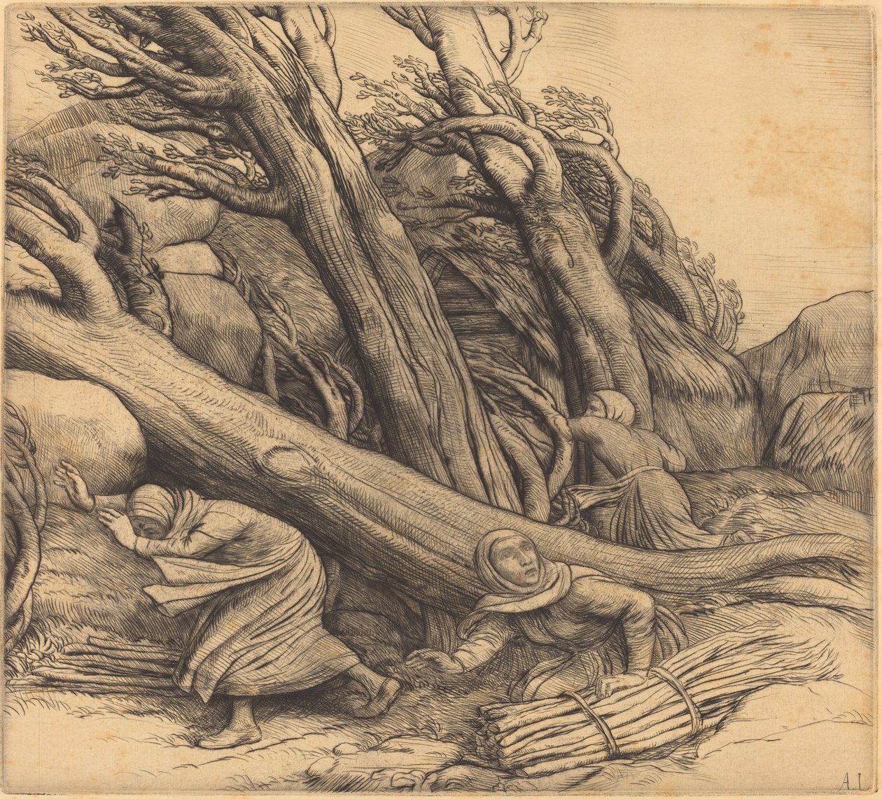Tornado (Le typhon) tekijältä Alphonse Legros