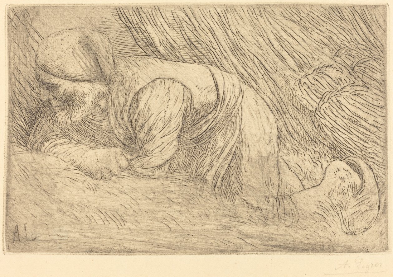 Oksienkerääjä Le fagotier. tekijältä Alphonse Legros