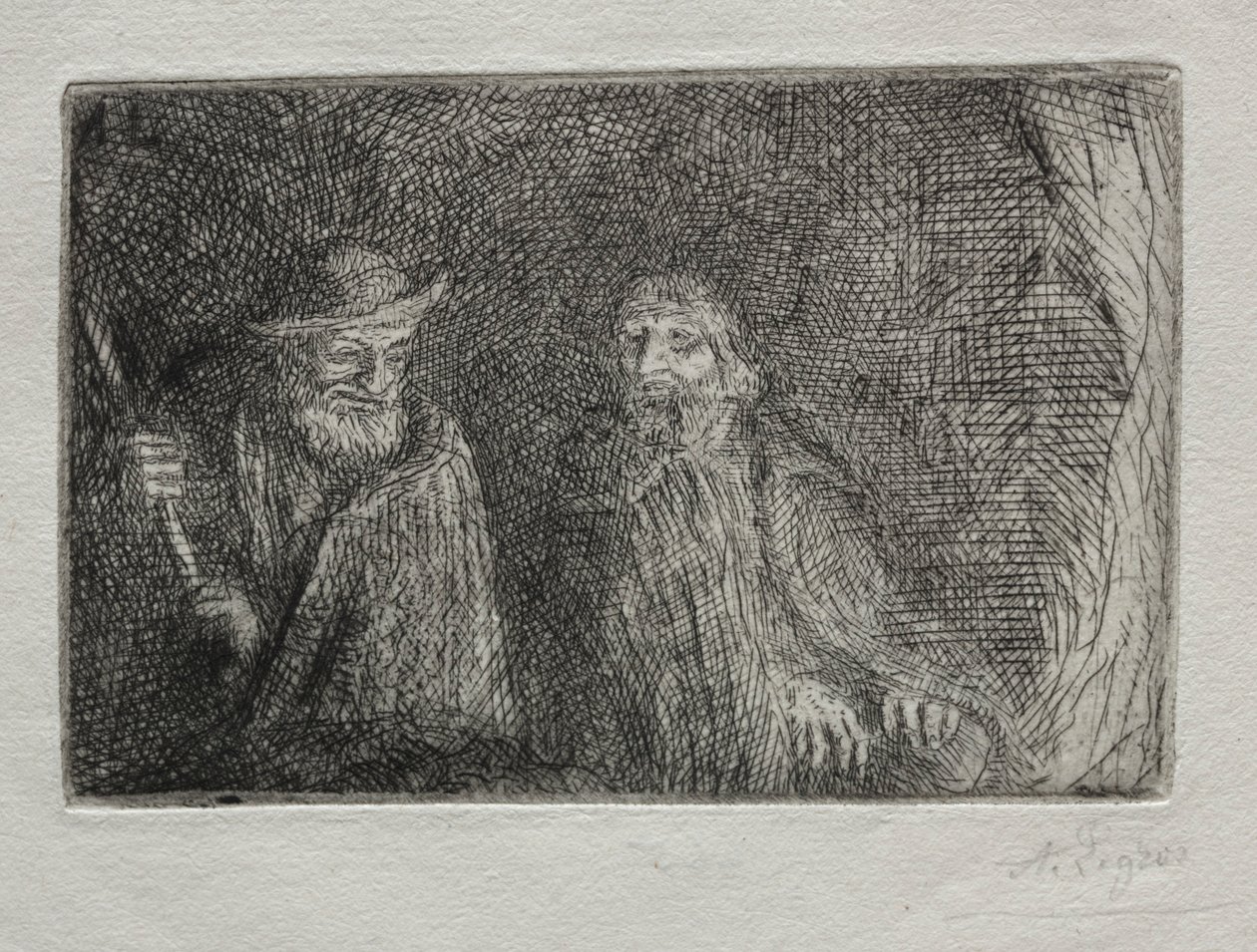 Kaksi paimenta Kaksi paimenta. tekijältä Alphonse Legros