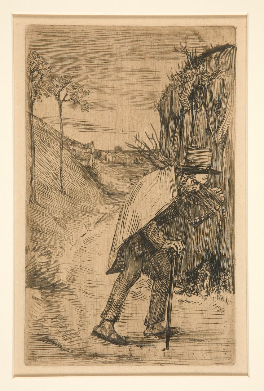 A Mendiant (Kerjäläinen) tekijältä Alphonse Legros