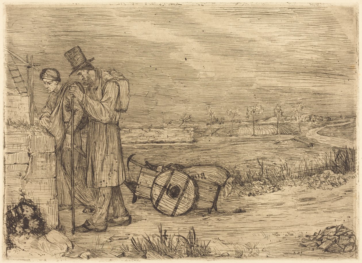 Montrougen kulkurit tekijältä Alphonse Legros