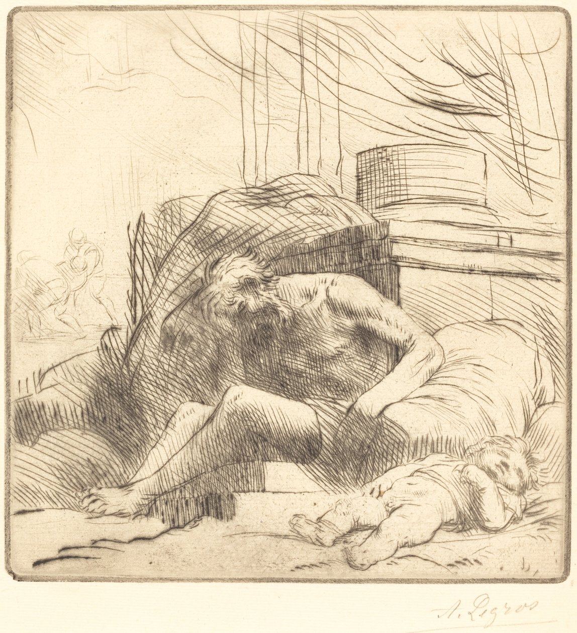Tulipalon uhri Tulipalon uhri. tekijältä Alphonse Legros