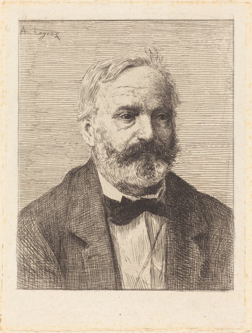 Victor Hugo, 1. kuvalaatta tekijältä Alphonse Legros