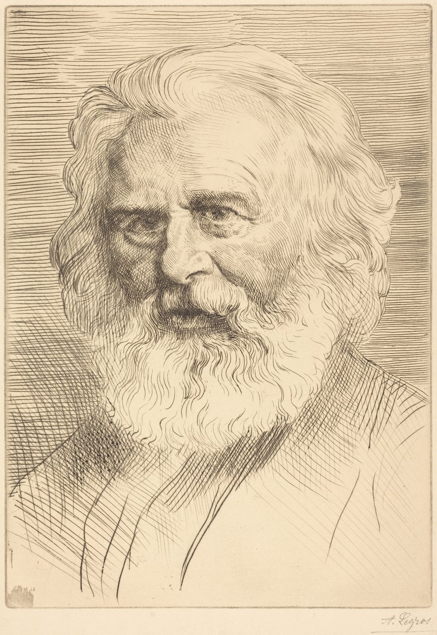 W.H. Longfellow, 1. kuva tekijältä Alphonse Legros