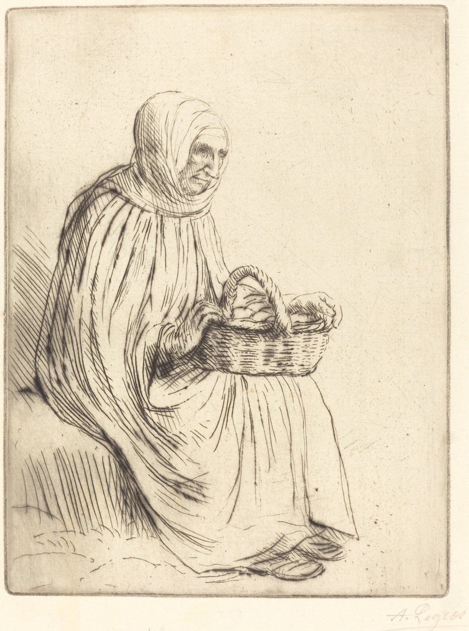 Nainen torilta Nainen torilta. tekijältä Alphonse Legros