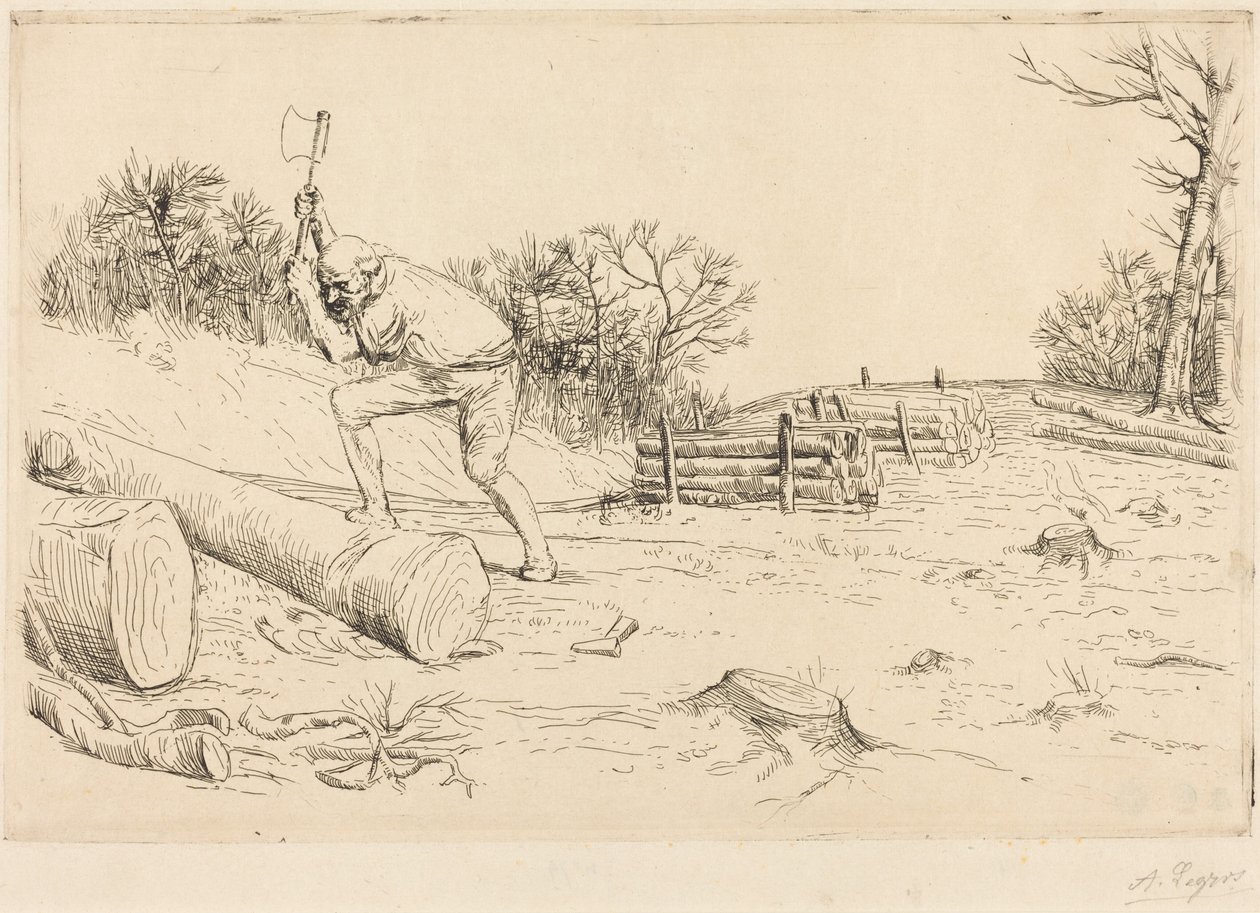 Metsuri tekijältä Alphonse Legros