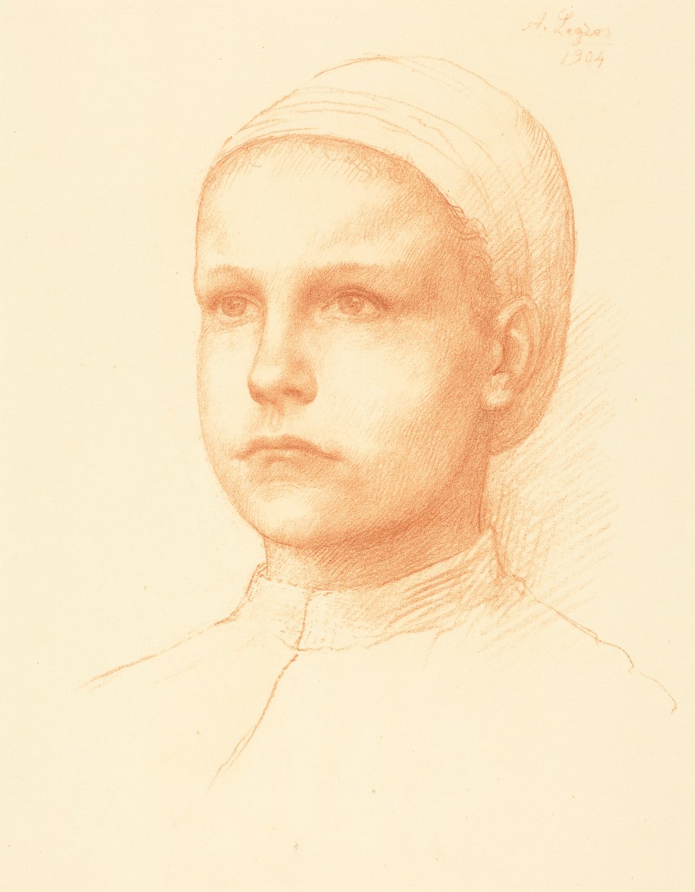 Nuori maatalonpoika (Nuori maatalonpoika) tekijältä Alphonse Legros
