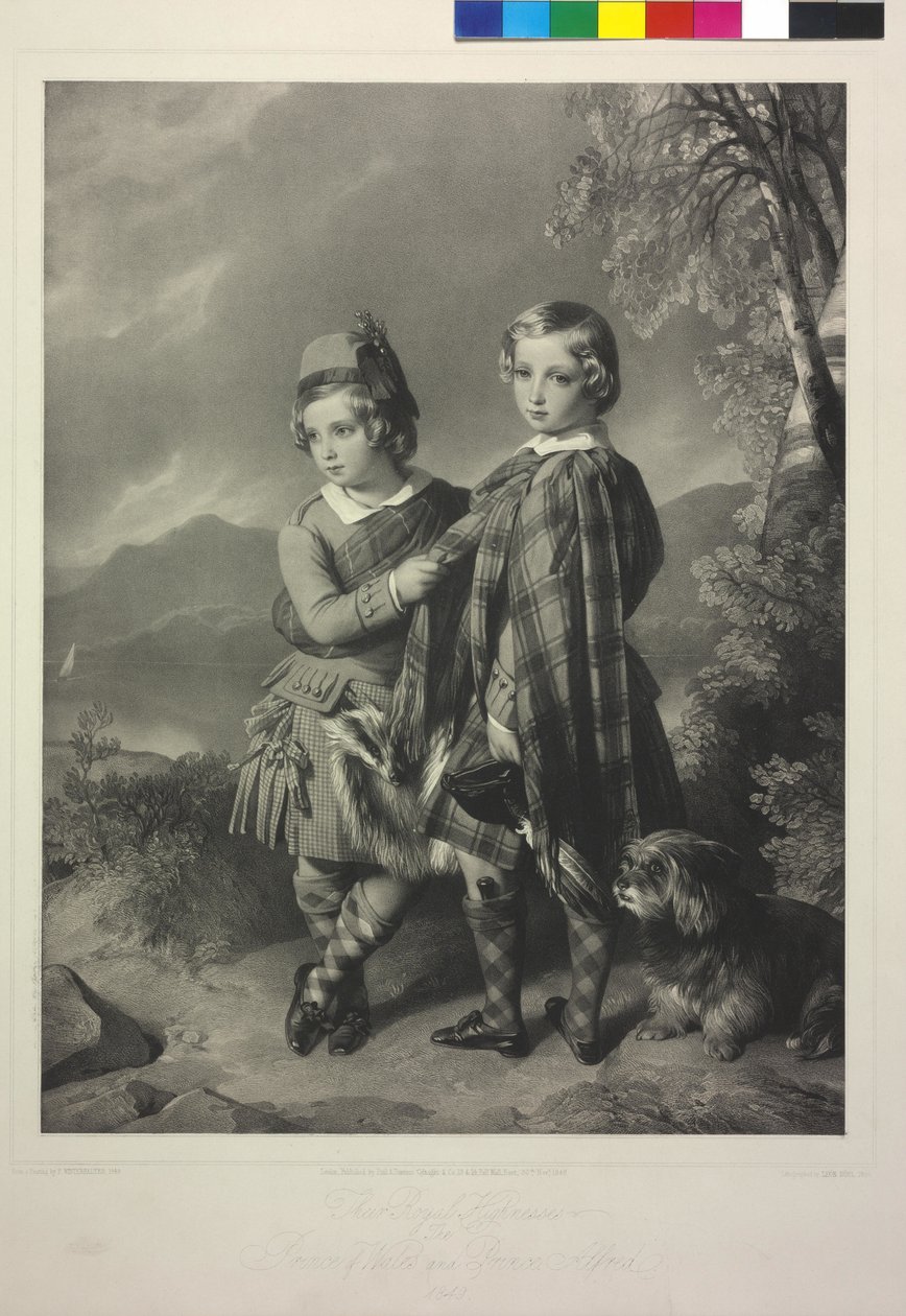 Englannin kuningas Eduard VII tekijältä Alphonse Leon Noel