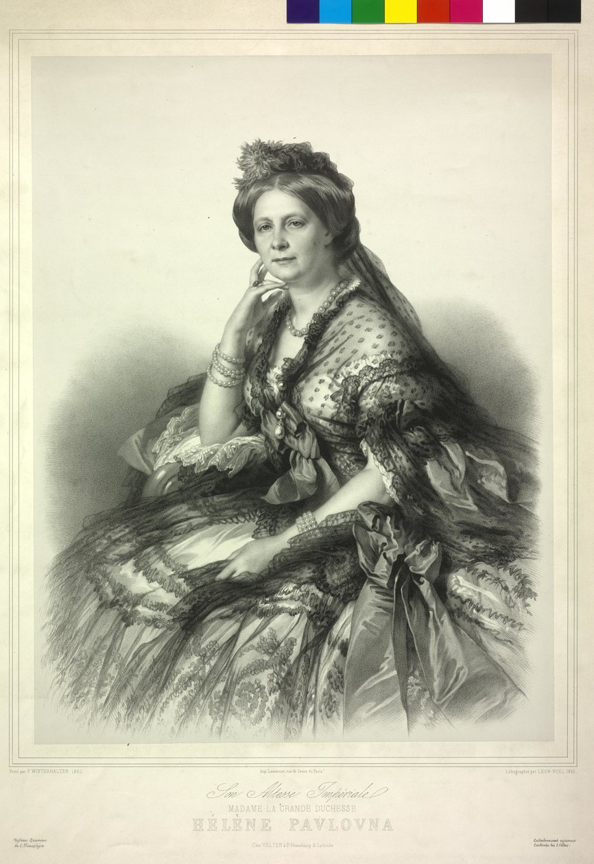 Württembergin prinsessa Charlotte tekijältä Alphonse Leon Noel