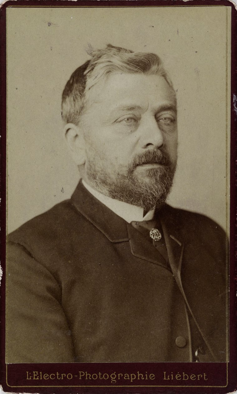 Gustave Eiffelin muotokuva 1832-1923, n. 1886-1890. tekijältä Alphonse Liebert