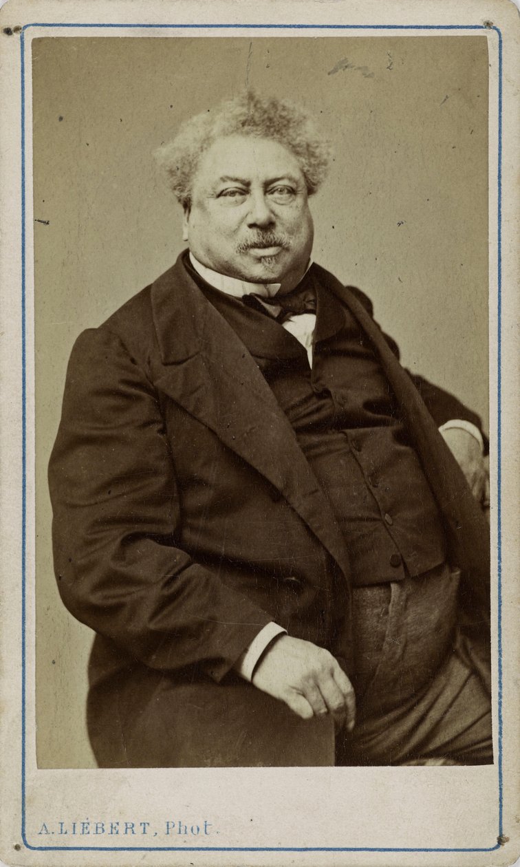 Kirjailija Alexandre Dumasin isä 1802-1870, 1870. tekijältä Alphonse Liebert