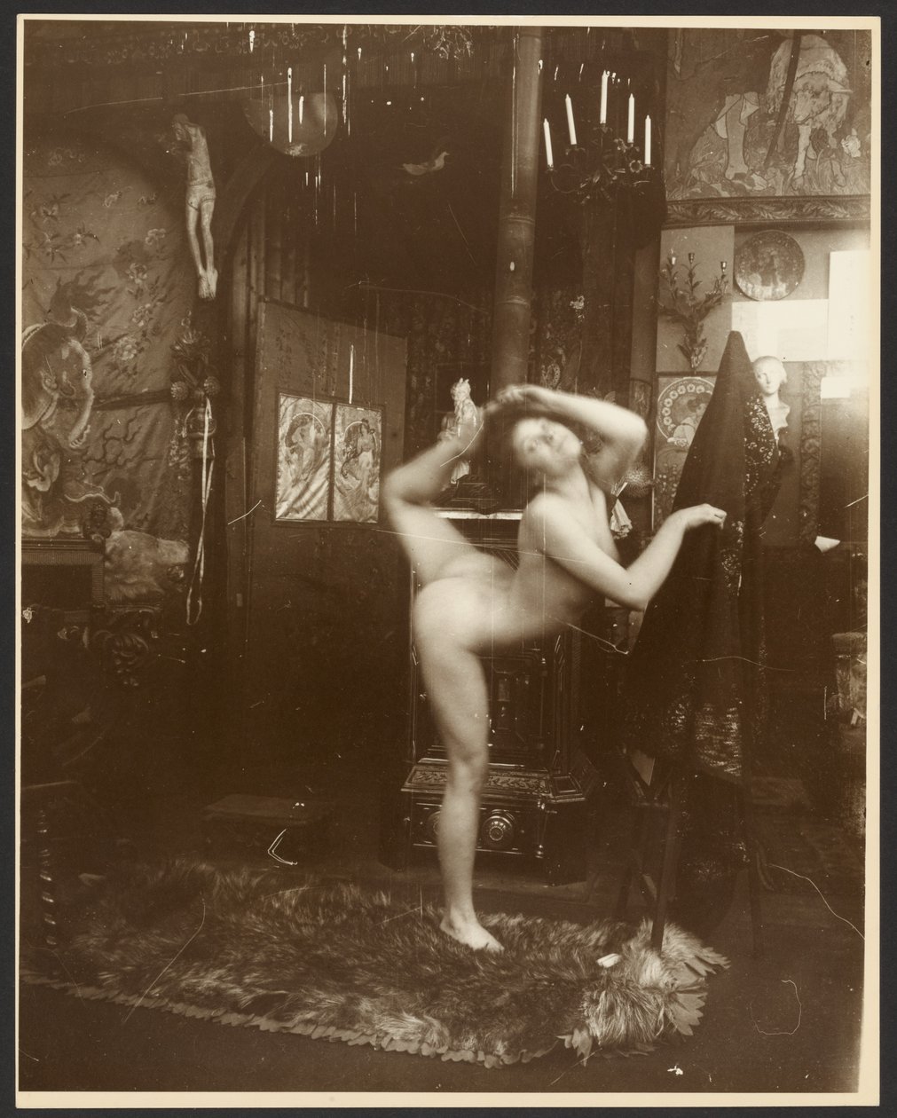 [Alaston naismalli ballerinana, Pariisi] tekijältä Alphonse Maria Mucha