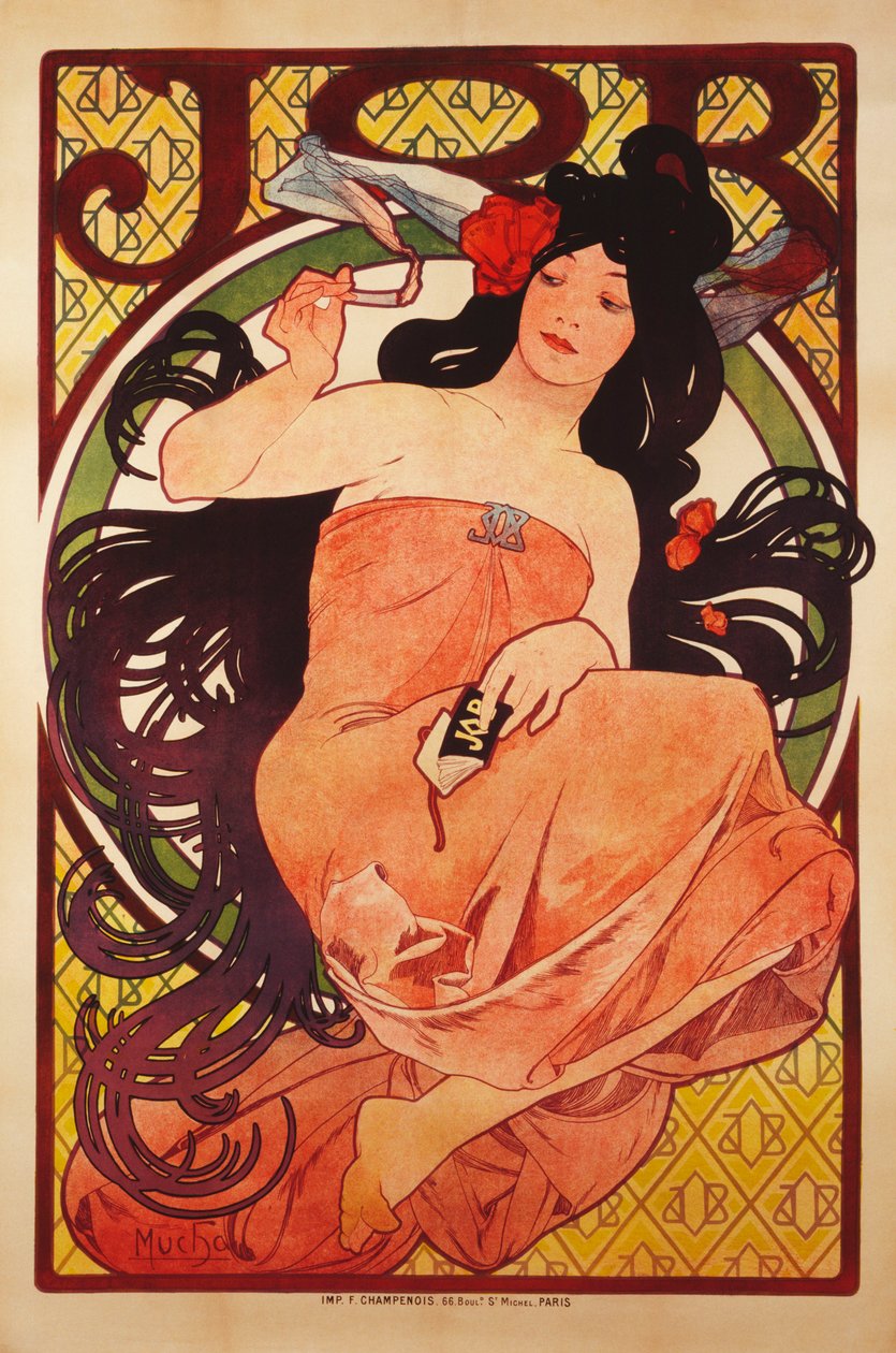 Job tekijältä Alphonse Mucha