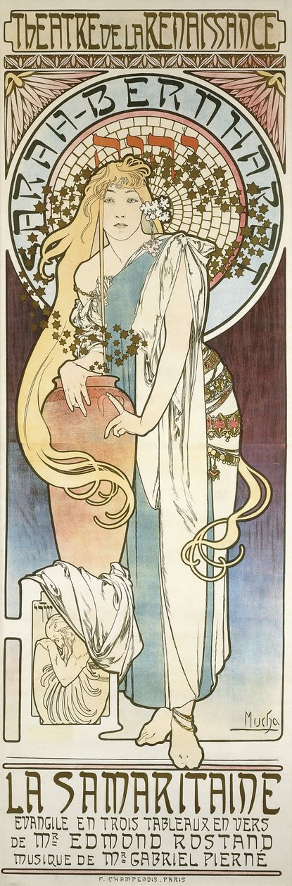 Samarialainen, 1897 tekijältä Alphonse Mucha