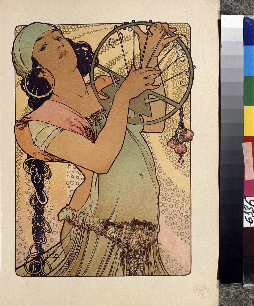 Salome. Alfons Maria Muchan teos (Alphonse Marie Mucha tekijältä Alphonse Marie Mucha