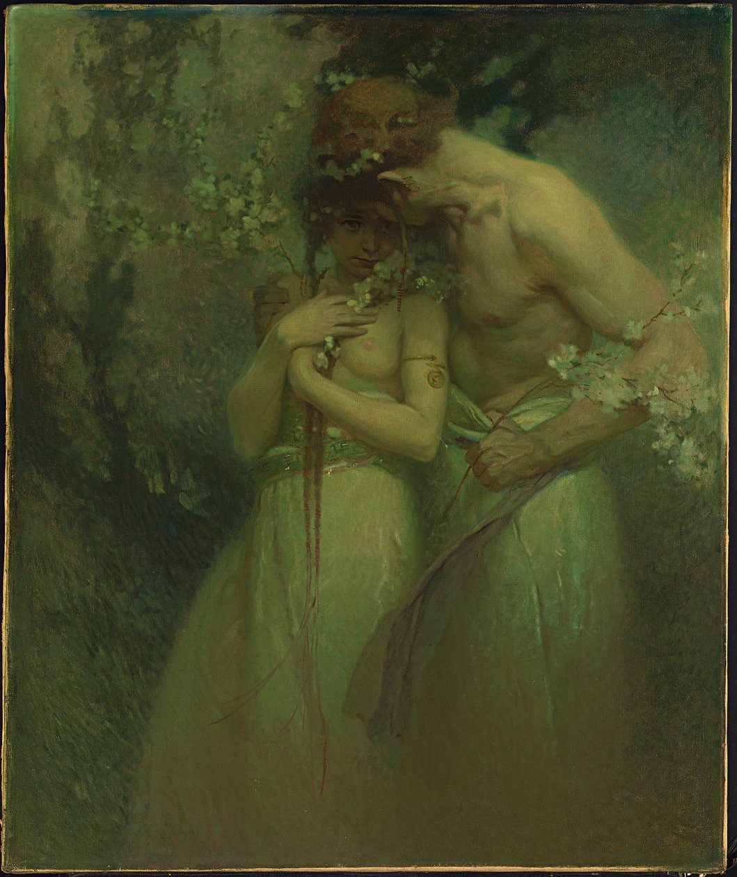 Kevätyö, noin 1910 tekijältä Alphonse Mucha