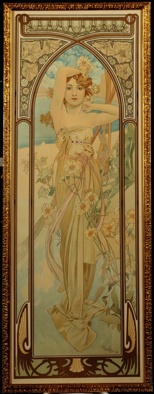 Päivän ajat: Daytime Dash tekijältä Alphonse Mucha