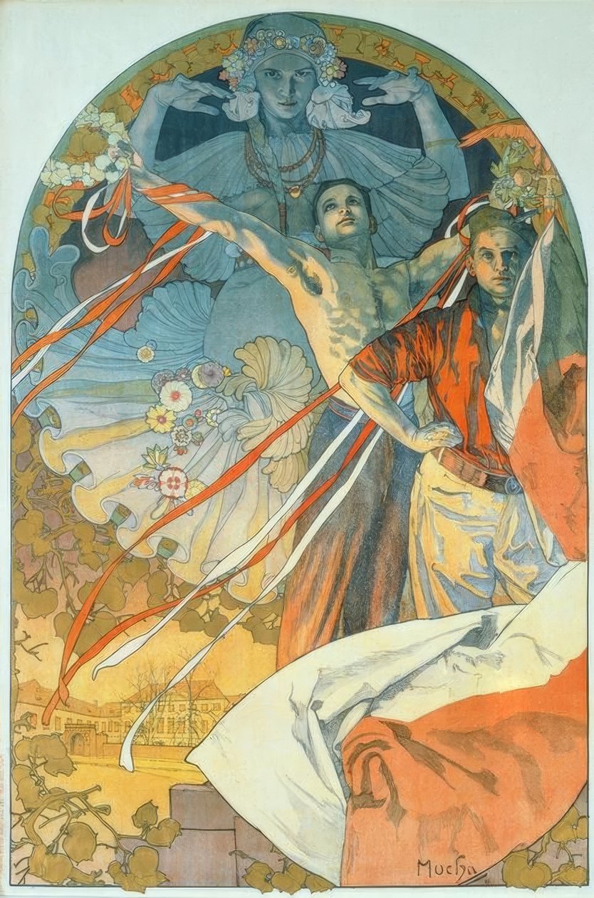 8. Sokol-festivaali tekijältä Alphonse Mucha
