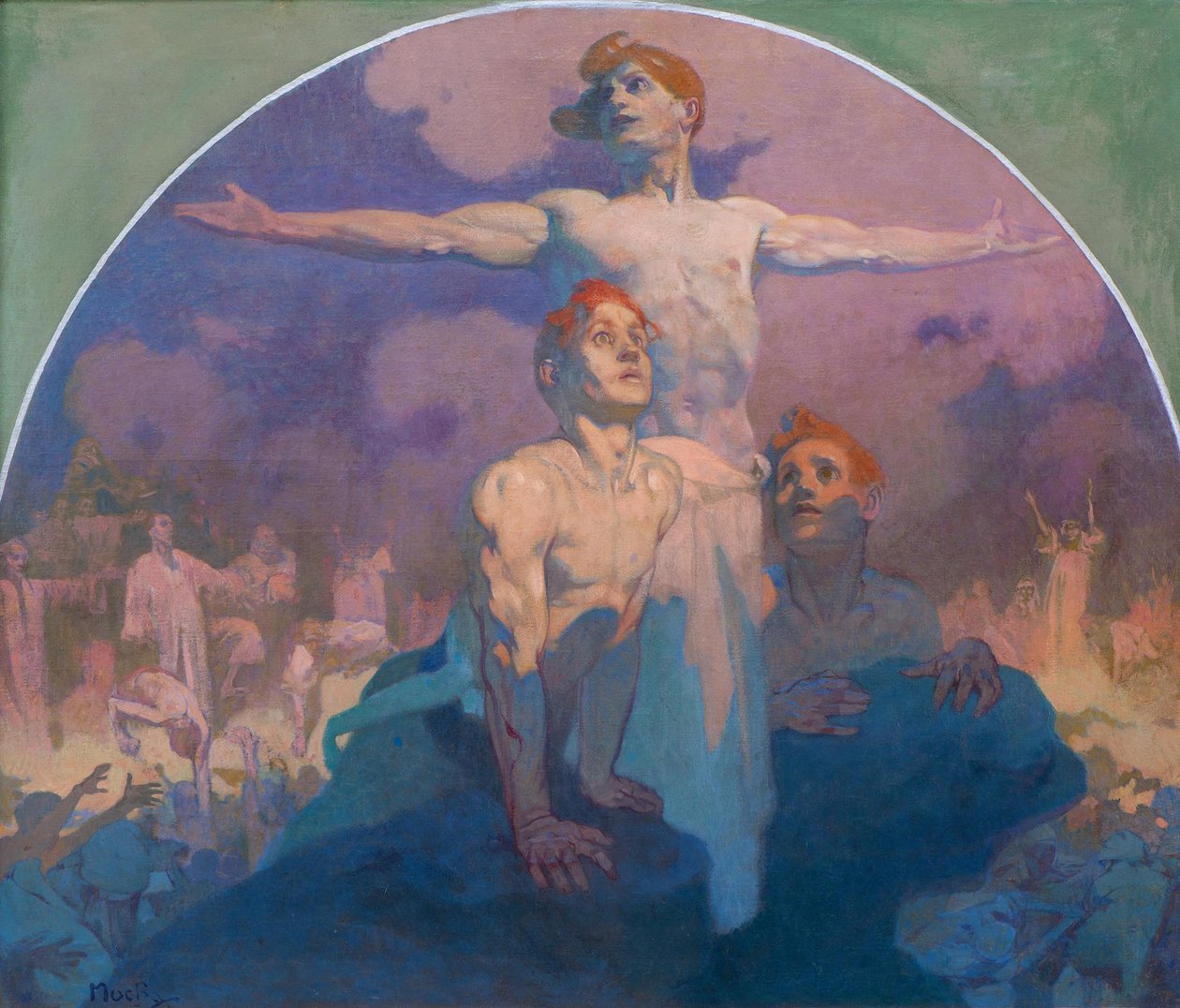 Omin voimin IN, 1911 tekijältä Alphonse Mucha