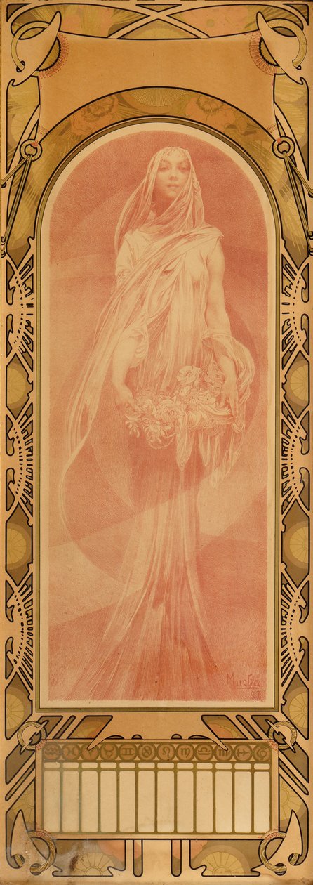 Kutsumus, 1897 tekijältä Alphonse Mucha