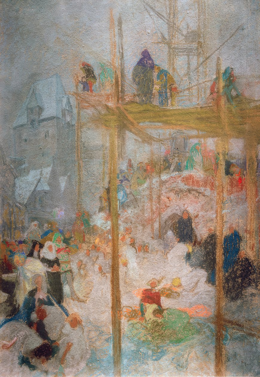 Johann Militsch von Kremsier / Tutkimus Triptyykille v. A. Mucha tekijältä Alphonse Mucha