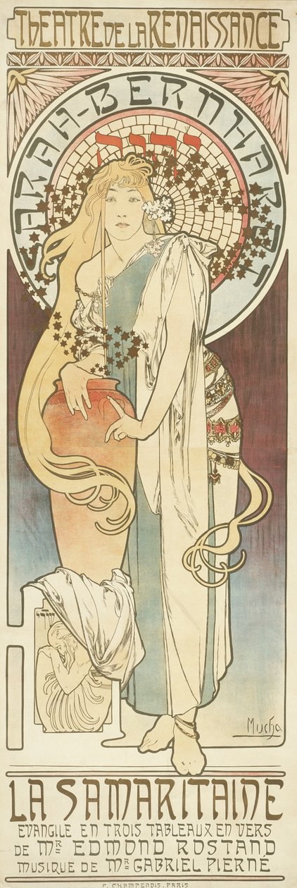 La Samaritaine tekijältä Alphonse Mucha