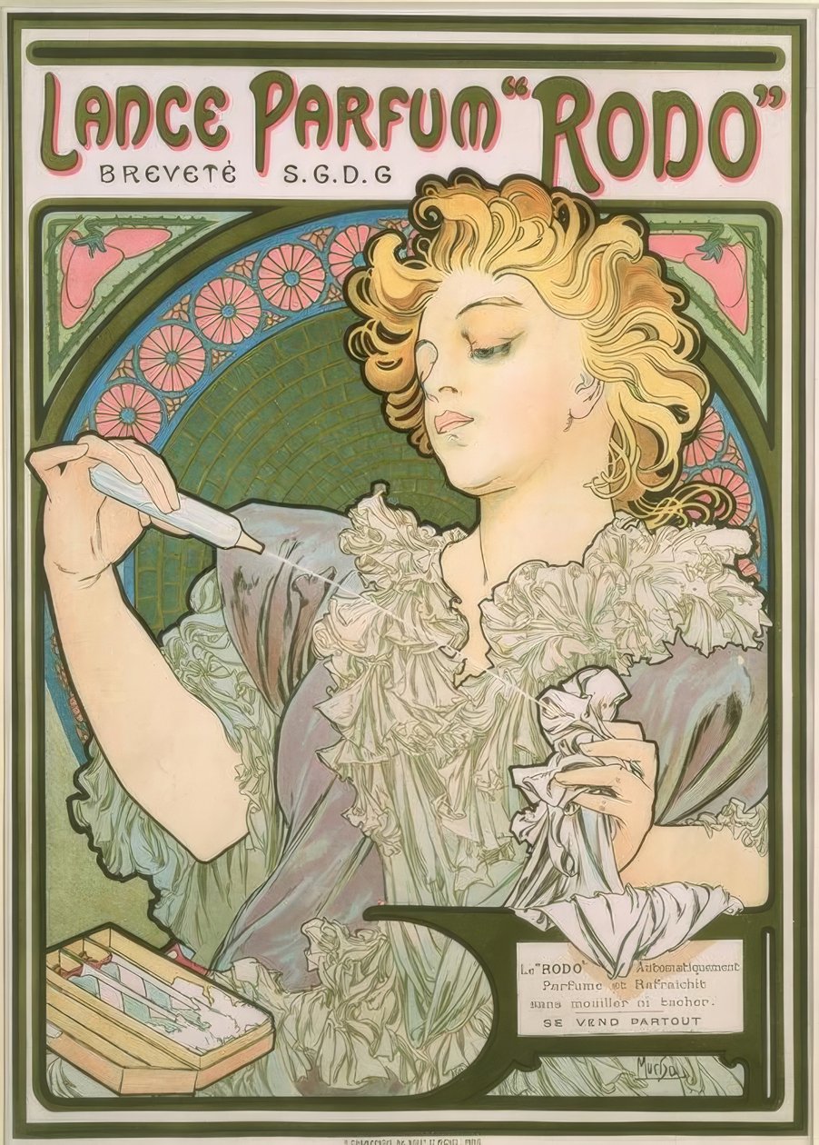 Lance Parfum Rodo tekijältä Alphonse Mucha