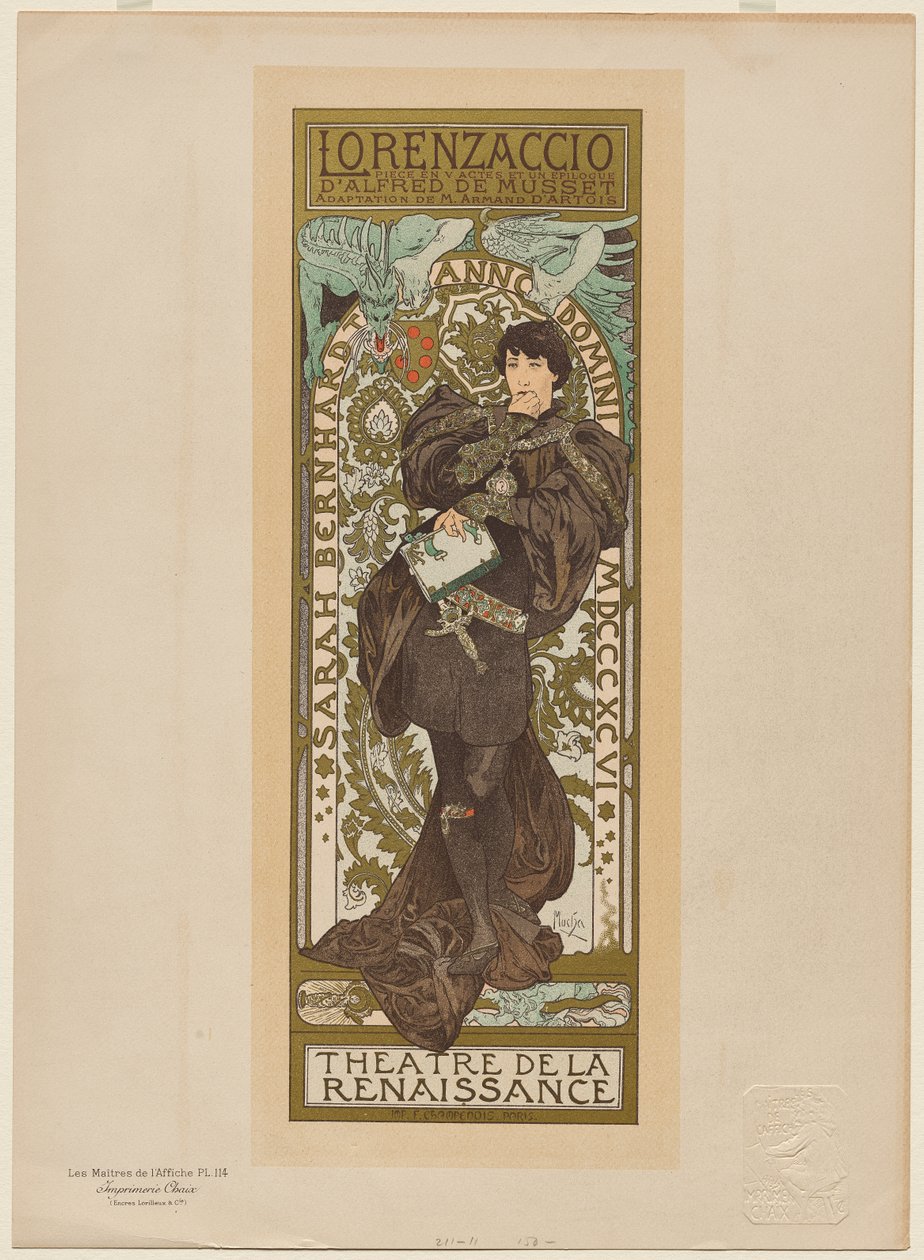 Lorenzaccio tekijältä Alphonse Mucha