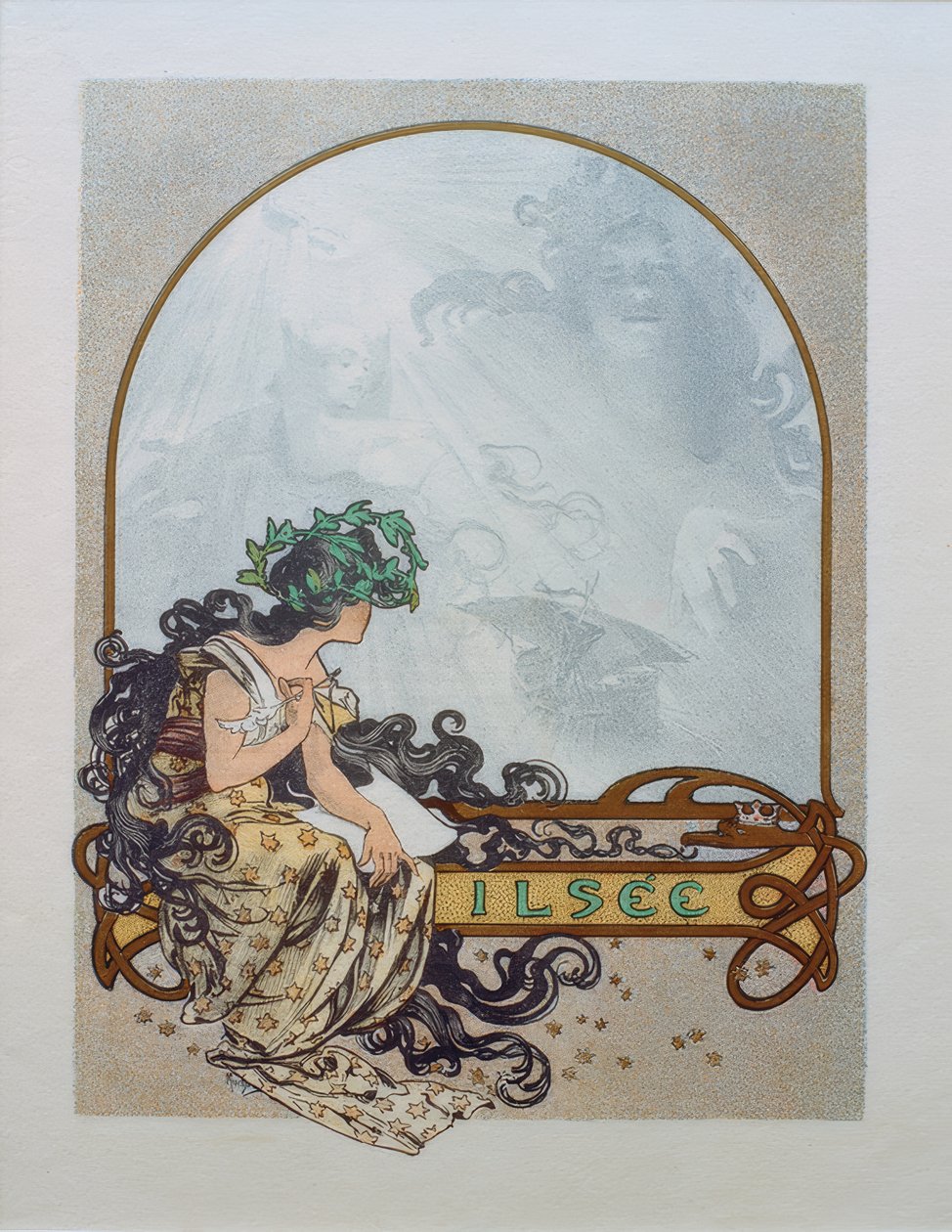 R. de Flers, Ilsee / Ill. v. Mucha tekijältä Alphonse Mucha