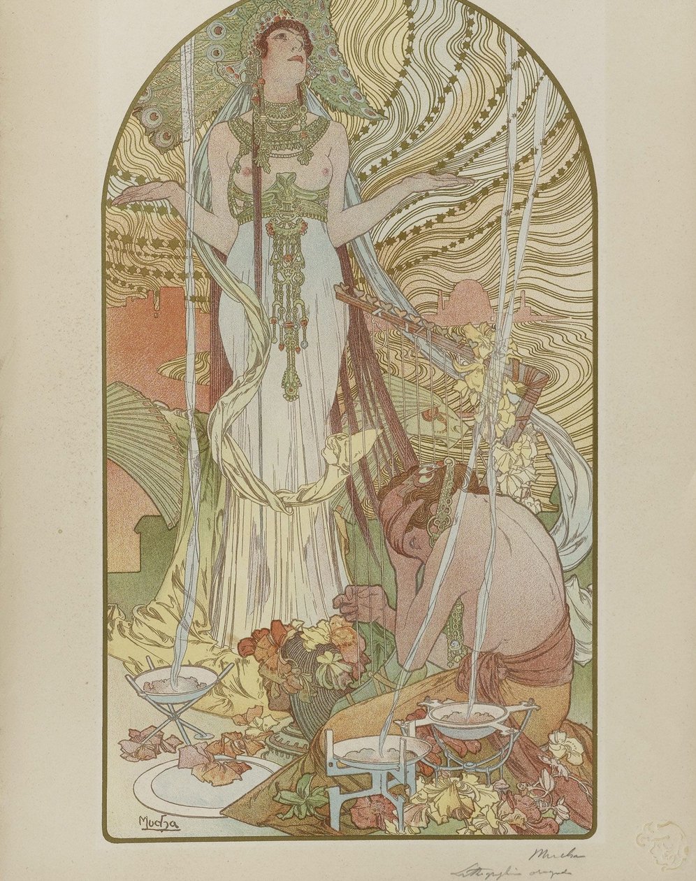 Salammbô tekijältä Alphonse Mucha