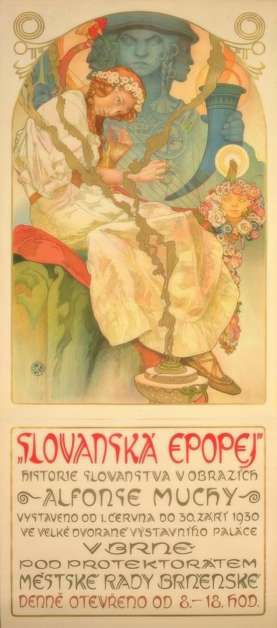 Slovanska Epopej tekijältä Alphonse Mucha