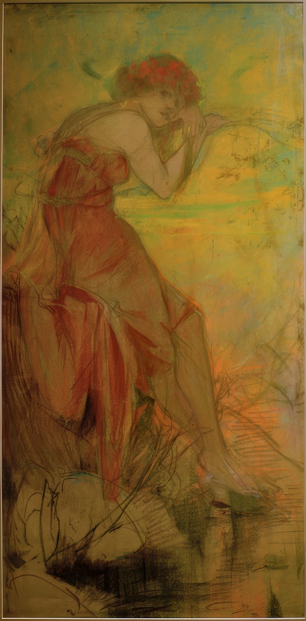 Kesä tekijältä Alphonse Mucha