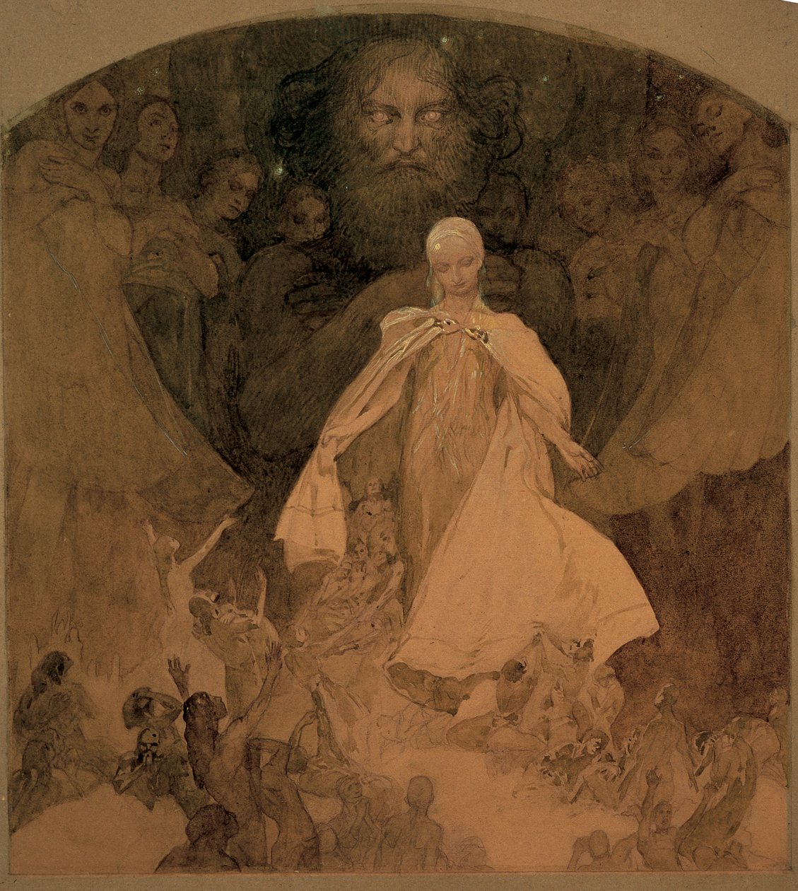 Tutkimus viisauden aikakaudelle. tekijältä Alphonse Mucha