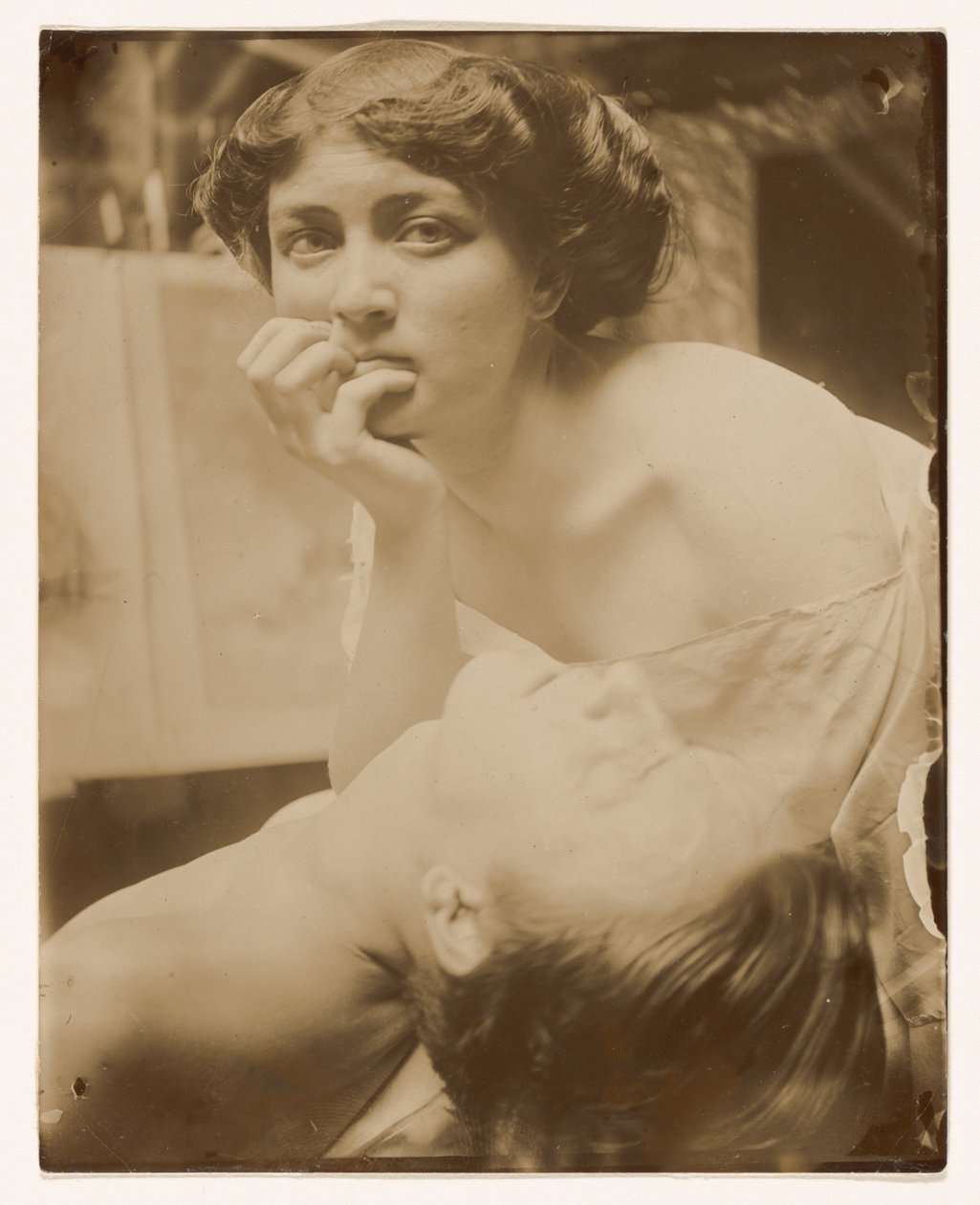 Tutkimus koristetaululle, 1908 (gelatiinihopeaprintti) tekijältä Alphonse Mucha