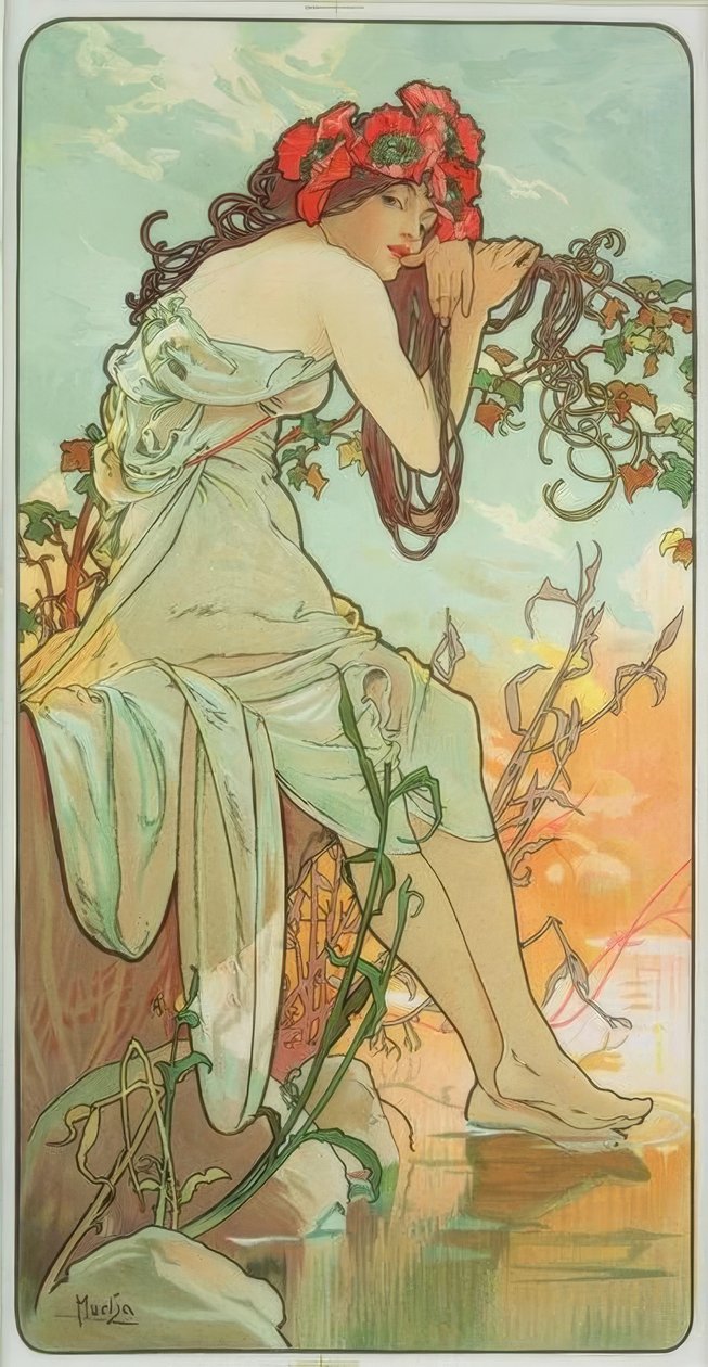 Été tekijältä Alphonse Mucha