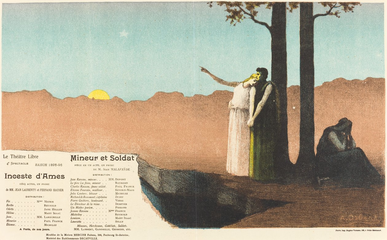Sielujen insesti; kaivosmies ja sotilas tekijältä Alphonse Osbert