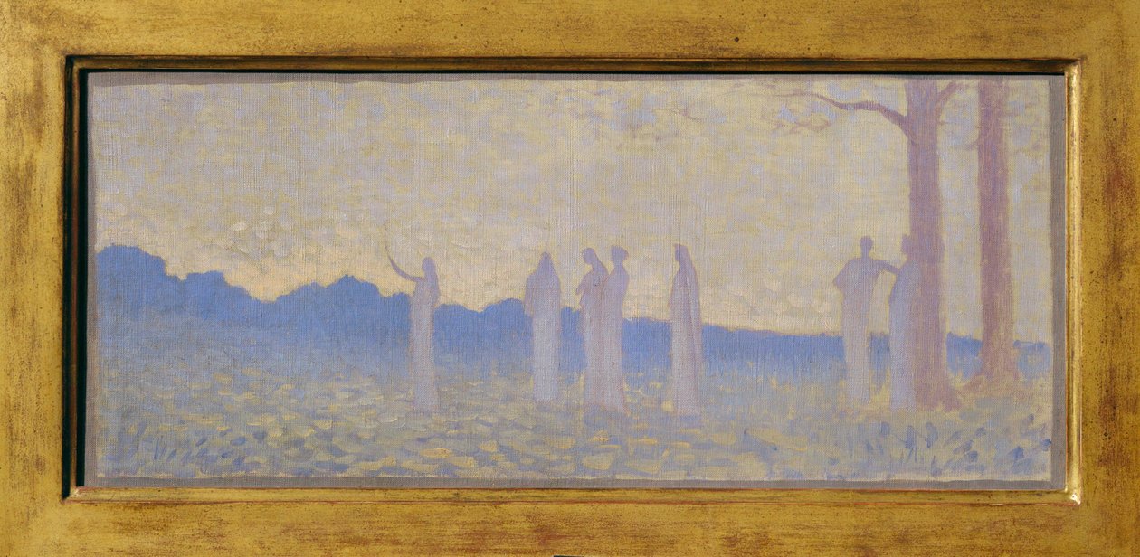 Serenite - Serenity (maalaus kankaalle) tekijältä Alphonse Osbert