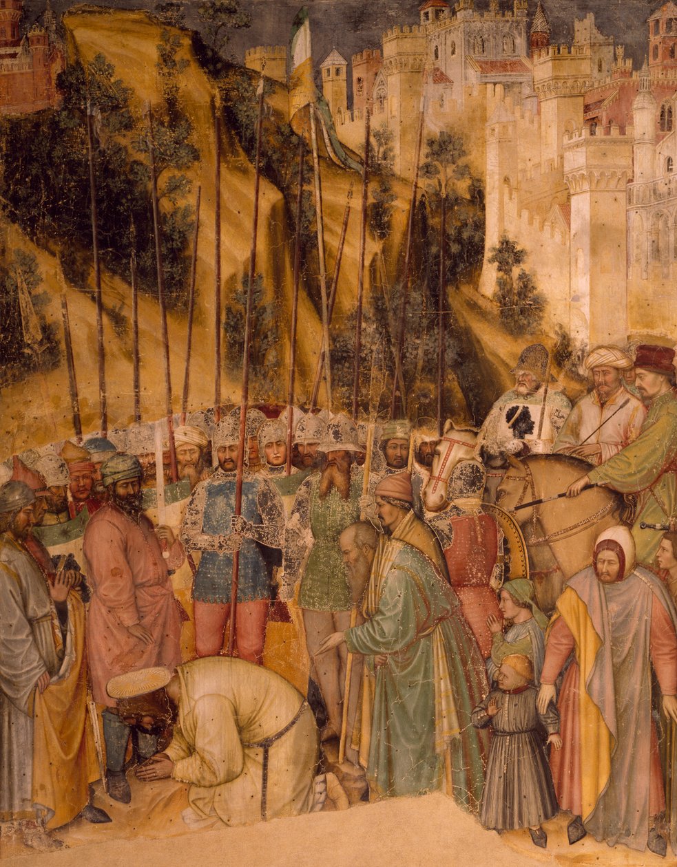 St Georgen mestaus, jaksot St Georgen elämästä tekijältä Altichiero da Zevio