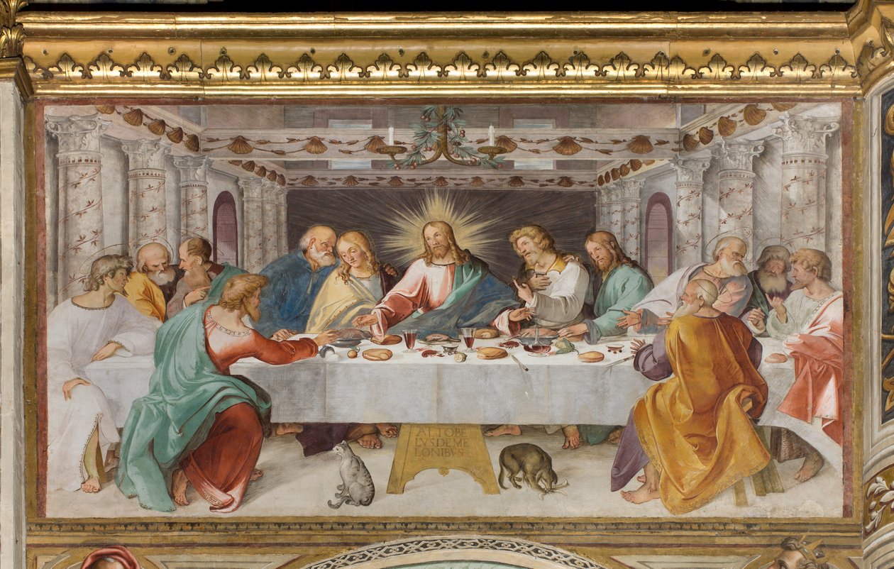 Presbytery, kahdeksas eteläjänne, viimeinen ehtoollinen, Altobello Melon tekijältä Altobello Melone