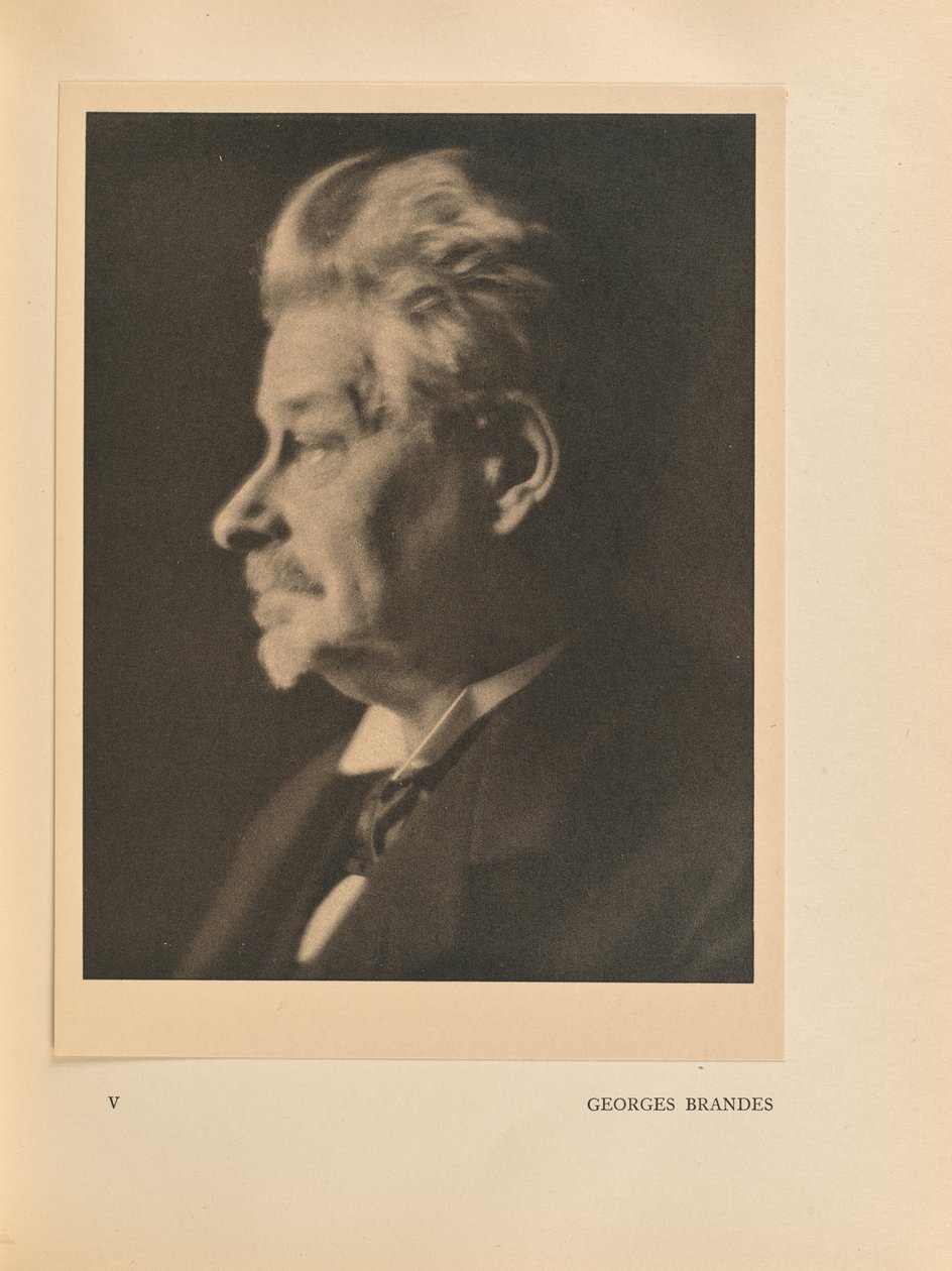 George Brandes tekijältä Alvin Langdon Coburn