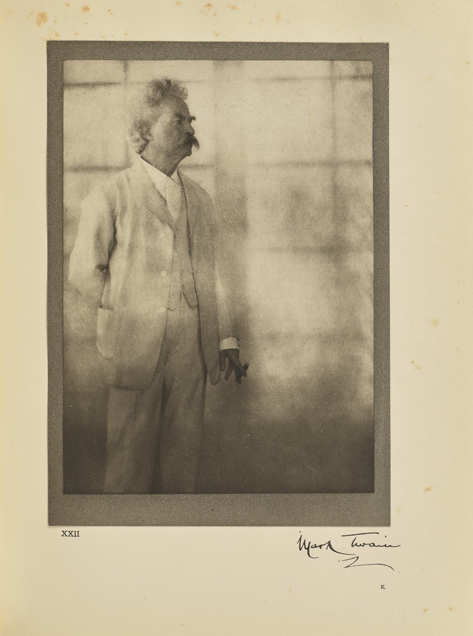 Mark Twain (Samuel Langhorne Clemens) tekijältä Alvin Langdon Coburn
